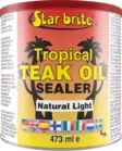 Star brite Tropical Teak Oil/Sealer Natur.Light Teak tropik.öljy 500ml - Duell venetarvikkeet - 133030 - 1