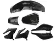 Tec-X Muovisarja Musta Derbi Senda R X-Treme 03-10 SM X-Treme 02-10 - Duell mopojen varaosat ja tarvikkeet - 114790 - 1