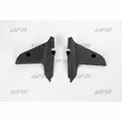 UFO Ilmanohjaimet alemmat HVA CR/WR250 09-TC205 09- Musta 001 - Duell MP varaosat ja tarvikkeet - 48520 - 1