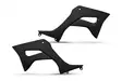 UFO Radiator covers CRF110F 2019- Musta 001 - Duell MP varaosat ja tarvikkeet - 48830 - 1