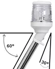 Valomasto 360° upotettavat LED valo 30° - Duell venetarvikkeet - 7970 - 1