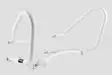 Yakk EXP Crash bar Husqvarna 701 (16-) / KTM 690 (19-) / GasGas 700 (22-) white - Duell MP varaosat ja tarvikkeet - 101060 - 1