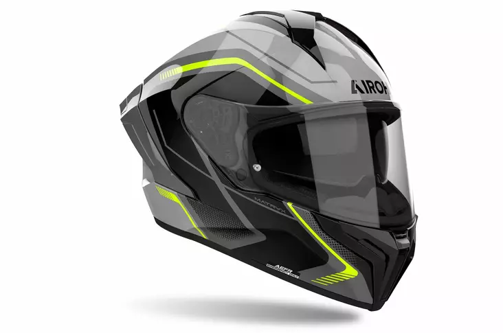 Airoh Kypärä Matryx Wide Keltainen Kiiltävä, XL - Duell ajovarusteet - 60521 - 1