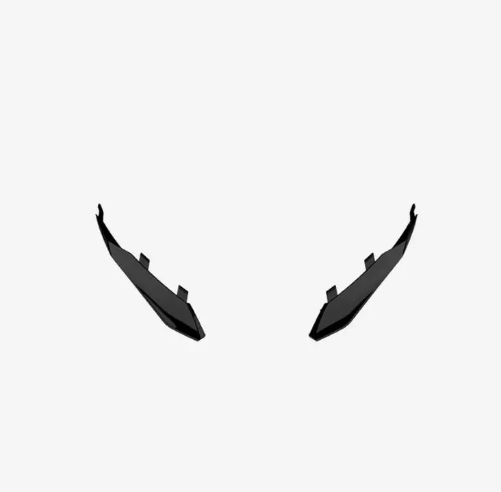 Airoh Twist 3 Rear spoiler L+R Black Gloss - Duell ajovarusteet - 59341 - 1