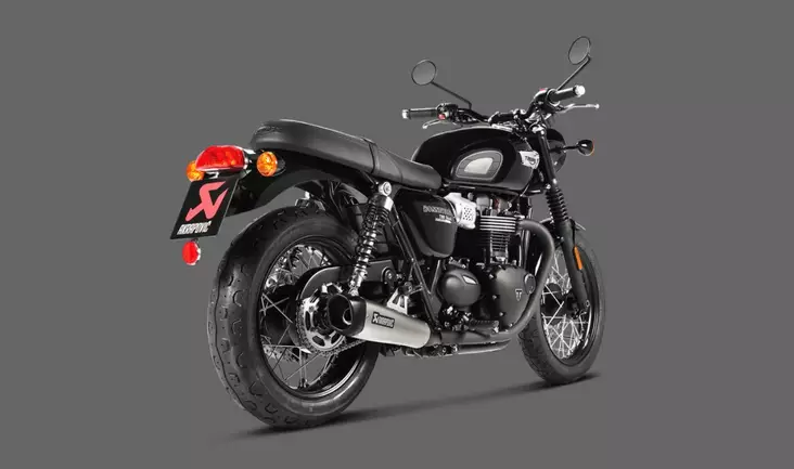 Akrapovic Slip-On Line (Titaani) Bonneville T100/T120 2017-2020 - Duell MP varaosat ja tarvikkeet - 68101 - 1