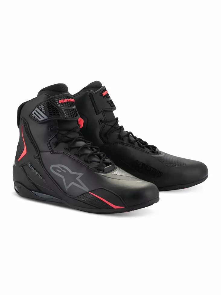 Alpinestars Ajokenkä Naisten Faster-4 Musta/Pinkki, 37.5 (6) - Duell ajovarusteet - 38931 - 1