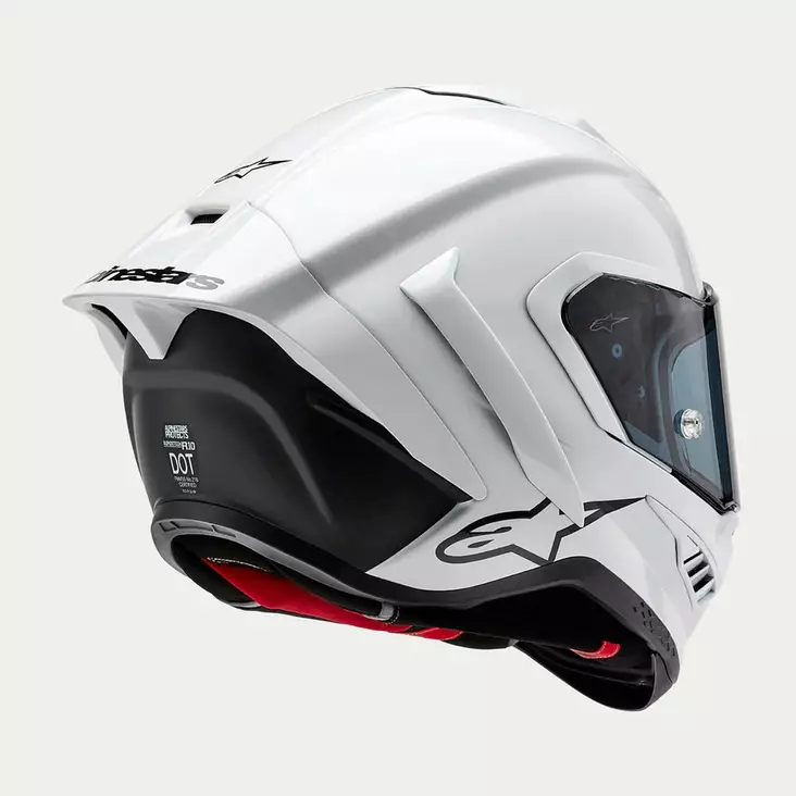Alpinestars Kypärä Supertech R10 Valkoinen/Mattamusta, XS - Duell ajovarusteet - 36531 - 1