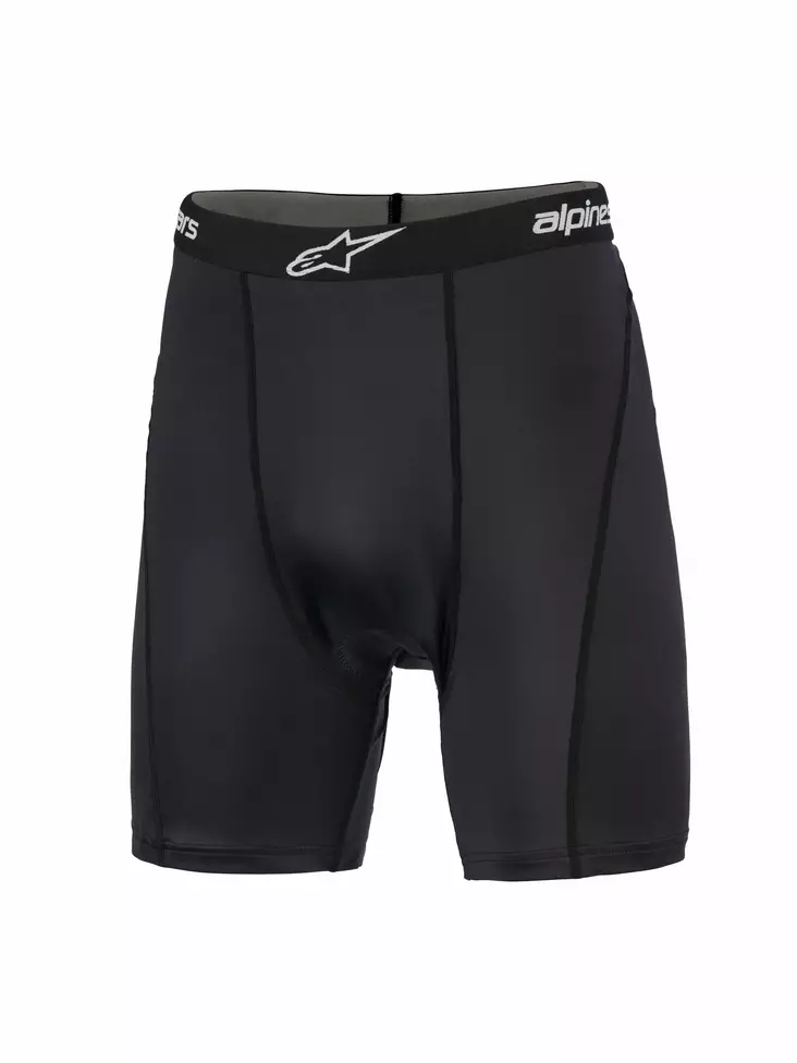 Alpinestars MX Bokserit Topattu Musta XL - Duell ajovarusteet - 38351 - 1