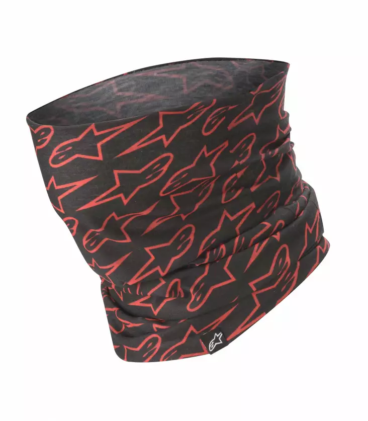 Alpinestars Neck warmer Contours Black/Red - Duell ajovarusteet - 38061 - 1