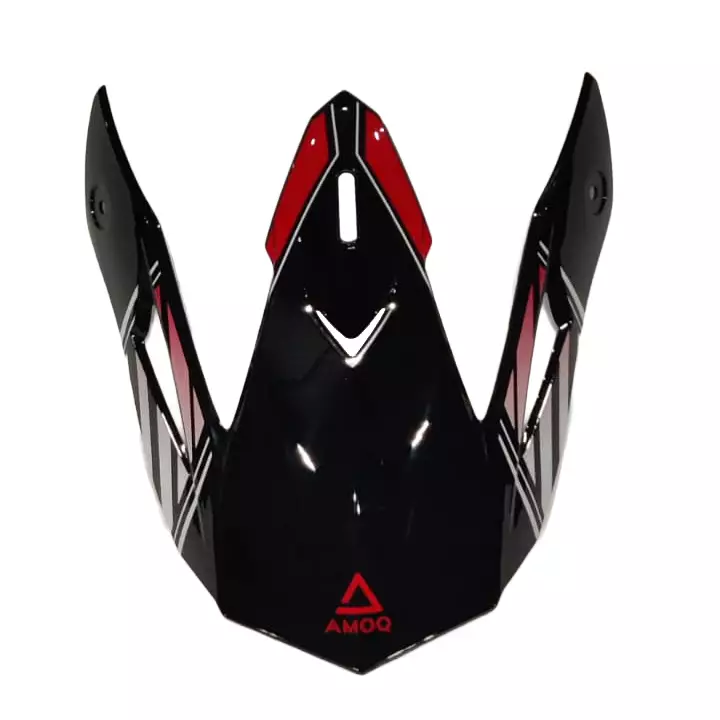 AMOQ Meteor V2 Lippa Axis Musta/Punainen - Duell ajovarusteet - 51581 - 1