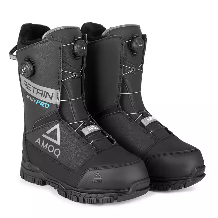 AMOQ Retain Dual Opti-Fit lacing Saappaat Musta/Harmaa, 41 - Duell ajovarusteet - 52601 - 1