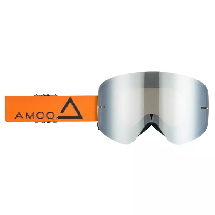 AMOQ Vision Magnetic Crossilasit Orange-Black - Silver Mirror - Duell ajovarusteet - 52231 - 1