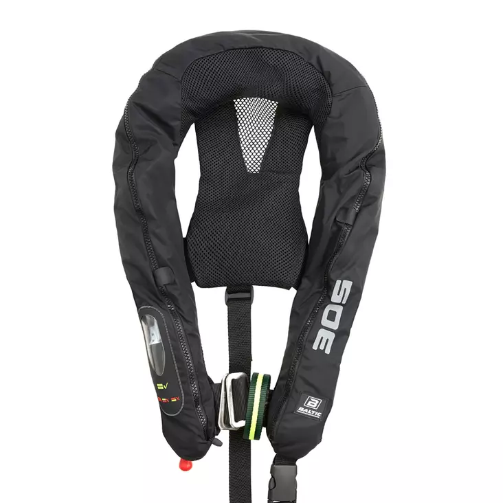 Baltic Legend 305 harness auto ilmatäytteinen pelastusliivi musta 40-150kg - Duell venetarvikkeet - 135271 - 1