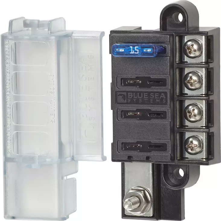 Blue Sea ST Blade Compact Fuse Blocks - Duell venetarvikkeet - 132211 - 1