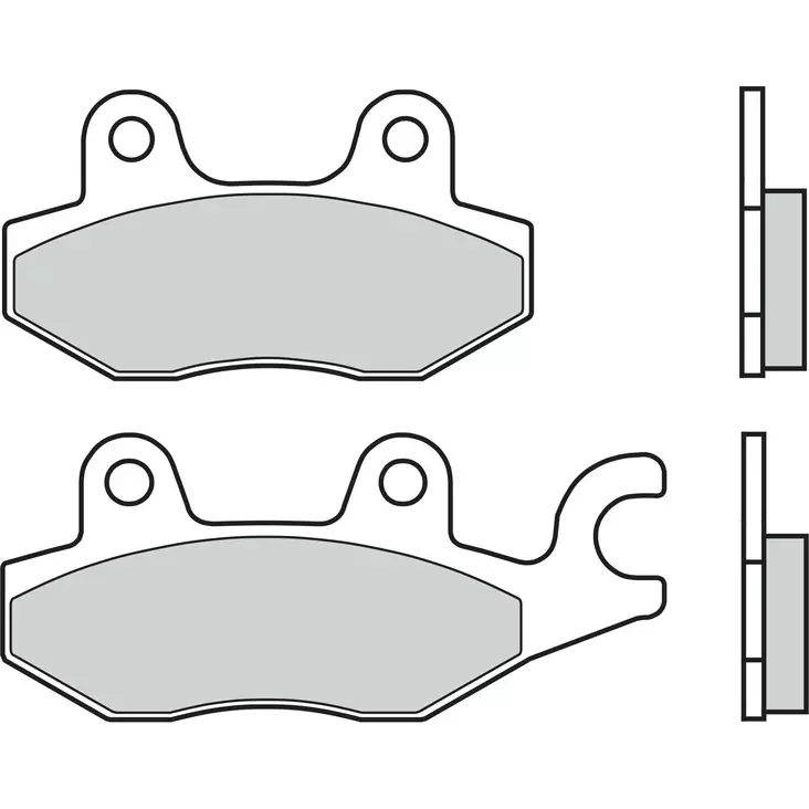Brembo Jarrupalat Carbon-Ceramic - Duell MP varaosat ja tarvikkeet - 121881 - 1
