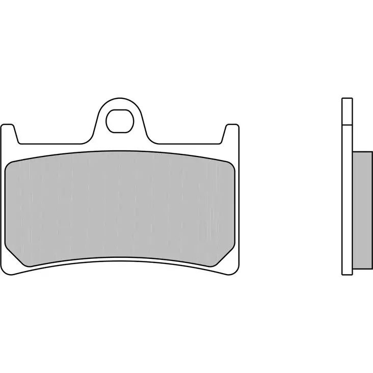 Brembo Jarrupalat Eteen Sintered Road - Duell MP varaosat ja tarvikkeet - 121541 - 1