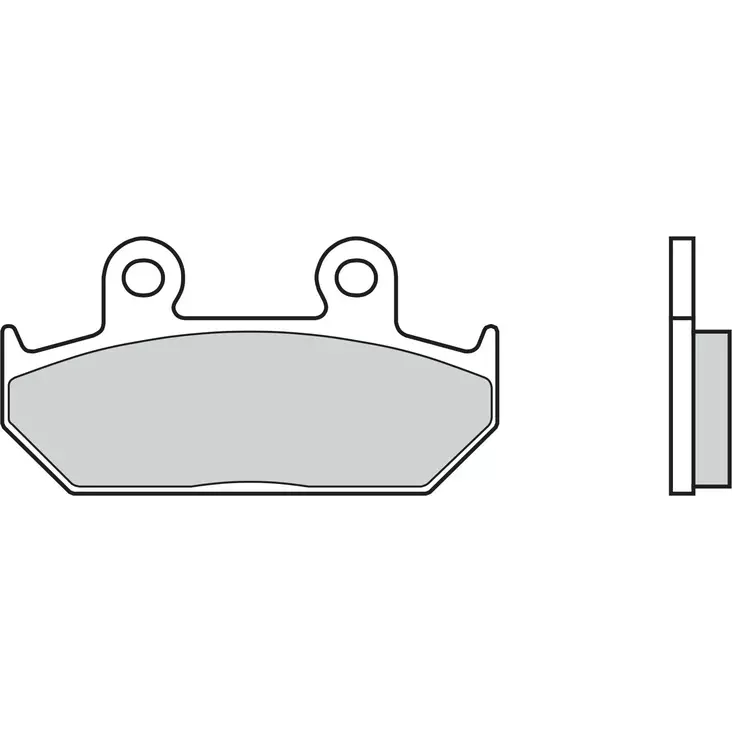 Brembo Jarrupalat Eteen Sintered Road - Duell MP varaosat ja tarvikkeet - 121861 - 1