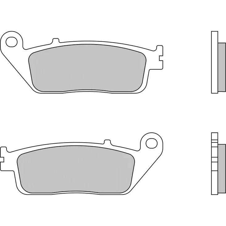 Brembo Jarrupalat Maxi-Scooter - Duell MP varaosat ja tarvikkeet - 122701 - 1