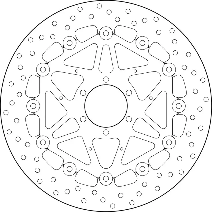 Brembo Serie Oro jarrulevy kelluva - Duell MP varaosat ja tarvikkeet - 121811 - 1