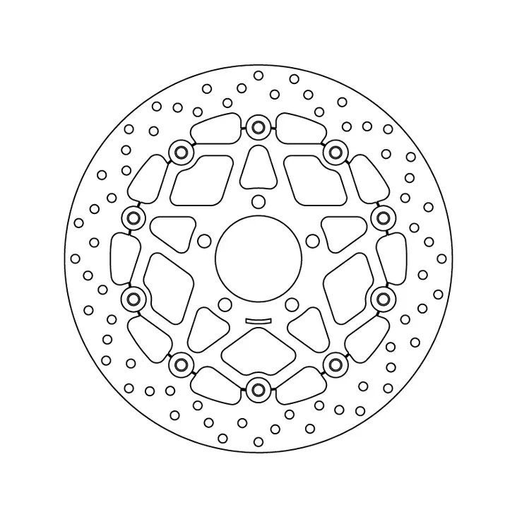 Brembo Serie Oro jarrulevy kelluva - Duell MP varaosat ja tarvikkeet - 121841 - 1
