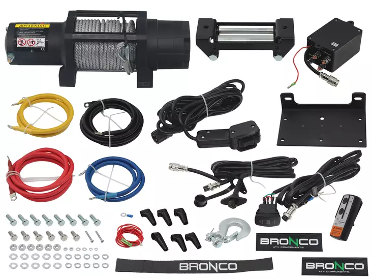 BRONCO GEN II WINCH 6000 Wire - Duell ATV varaosat ja tarvikkeet - 29851 - 1
