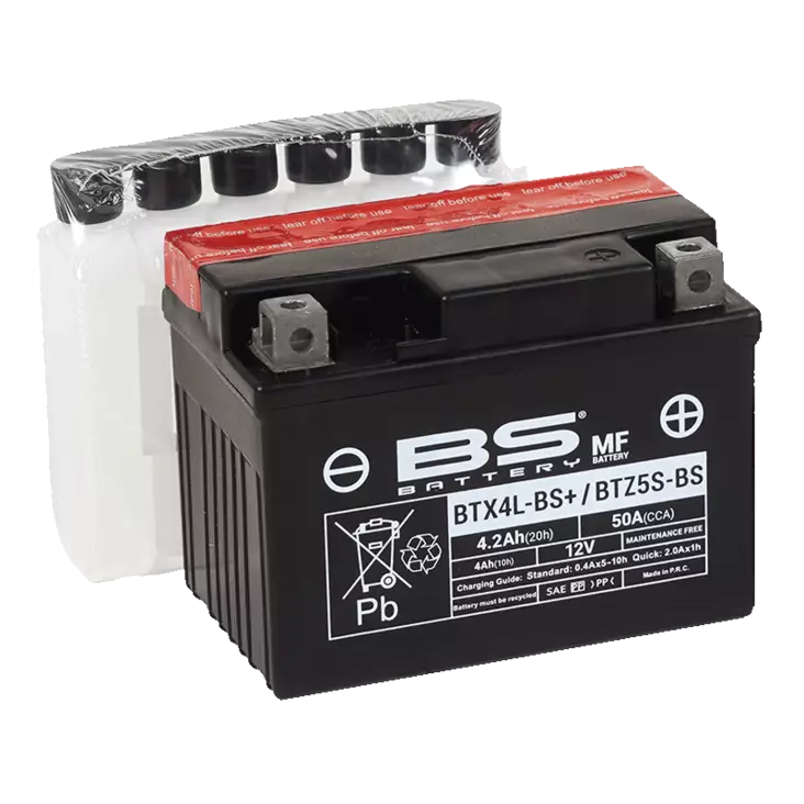 BS Battery BTX4L-BS+/BTZ5S-BS MF (cp) Maintenance Free - Duell muut varaosat ja tarvikkeet - 140591 - 1
