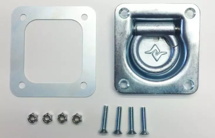 Caliber D-Ring Kit Zinc Coated Steel - Duell MK varaosat ja tarvikkeet - 20791 - 1