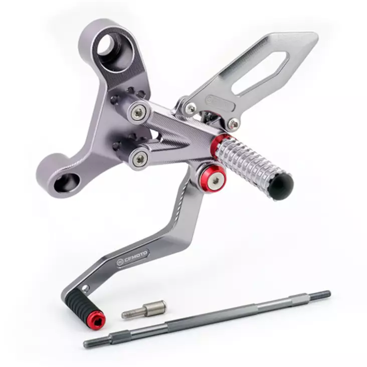 CFMOTO Hopeinen säädeltävä poljinsarja vasemmalle 800NK - Moottoripyörän kahvat ja polkimet - 881 - 1