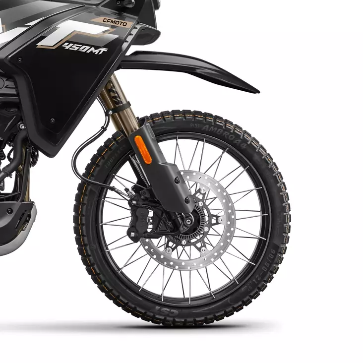 CFMOTO Korkea etulokasuoja musta 450MT - Moottoripyörän lokasuojat - 141411 - 1