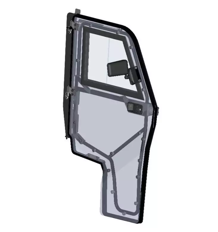 DFK Ovi kokoonpano oikea Polaris Ranger 570 Midsize 2015-2021 - Duell ATV varaosat ja tarvikkeet - 29191 - 1