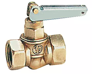 Fuel valve brass 1/2" - Duell venetarvikkeet - 6491 - 1