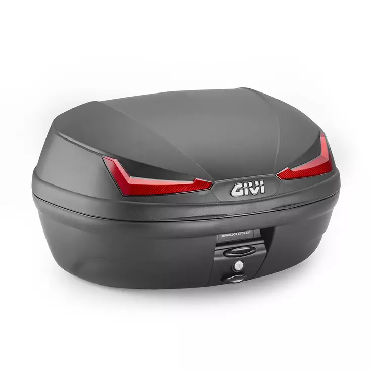 Givi Black Monolock Topcase 45Lt Red Reflect. - Duell MP varaosat ja tarvikkeet - 102111 - 1