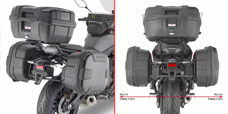 Givi Putkisivuteline TRACER 700 (20) - Duell MP varaosat ja tarvikkeet - 103091 - 1