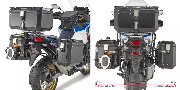 GIVI RAPID RELEASE SIDE CASE HOLDER - Duell MP varaosat ja tarvikkeet - 102281 - 1