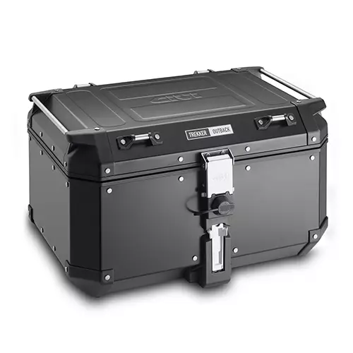 Givi Trekker Outback Restyled 58ltr blackline alumiininen perälaukku - Duell MP varaosat ja tarvikkeet - 104531 - 1