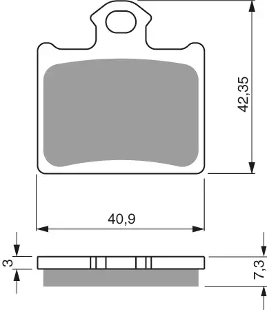 GOLDFREN Jarrupala 297 Ceramic Carbon AD - Duell MP varaosat ja tarvikkeet - 68211 - 1