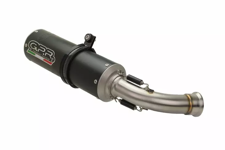 GPR Ducati Monster 821 2015/16 EC-Approv. slip-on exhaust M3 Black Titanium - Duell MP varaosat ja tarvikkeet - 110961 - 1