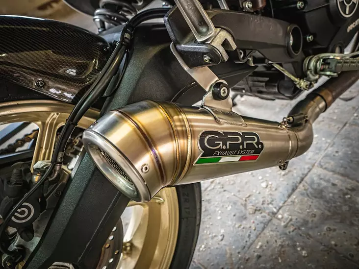 GPR Ducati Scrambler 800 2015/16 EC-Approv. slip-on exhaust Powercone Evo - Duell MP varaosat ja tarvikkeet - 110471 - 1