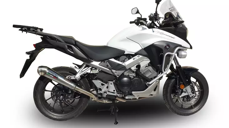 GPR Honda Crossrunner 800 2017/20 e4 EC-Approv. slip-on exhaust Powercone Evo - Duell MP varaosat ja tarvikkeet - 110671 - 1
