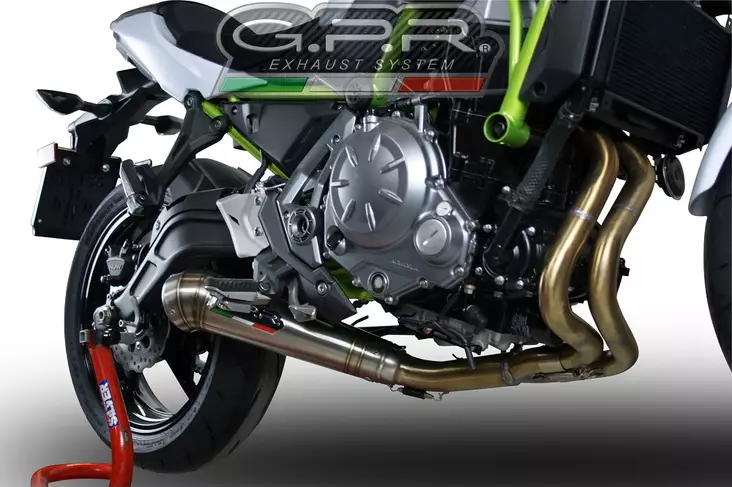 GPR Kawasaki Z 650 2017/20 e4 EC-Approv. full line exhaust catalized Powercone - Duell MP varaosat ja tarvikkeet - 109531 - 1