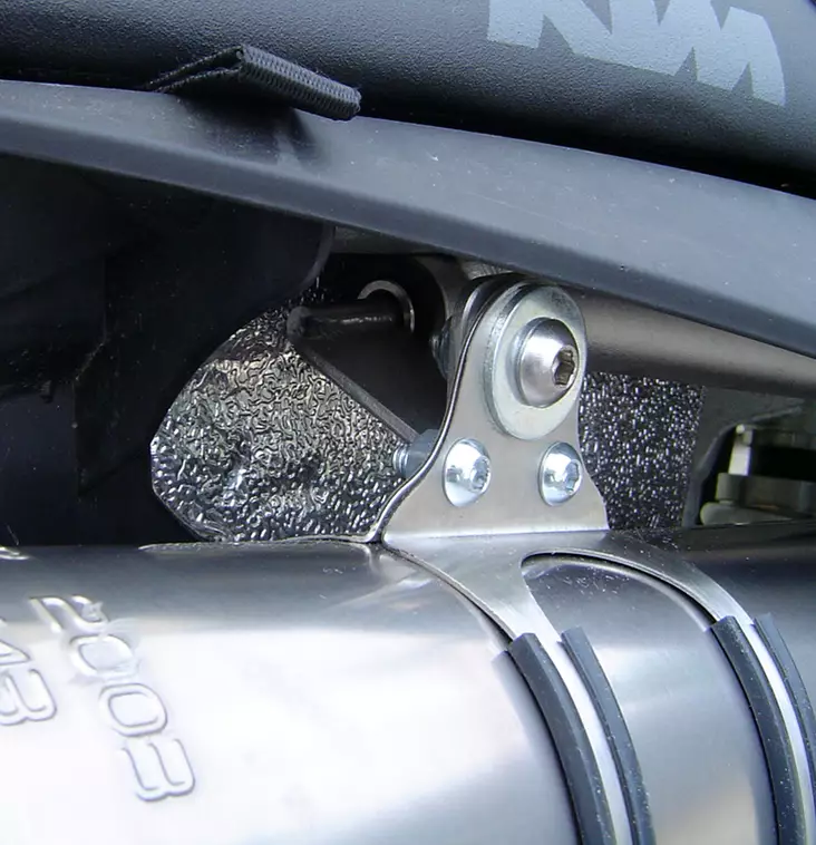 GPR Ktm Superduke 990 - R 2004/12 Pair EC-Approv. slip-on exhaust Albus Ceramic - Duell MP varaosat ja tarvikkeet - 106491 - 1