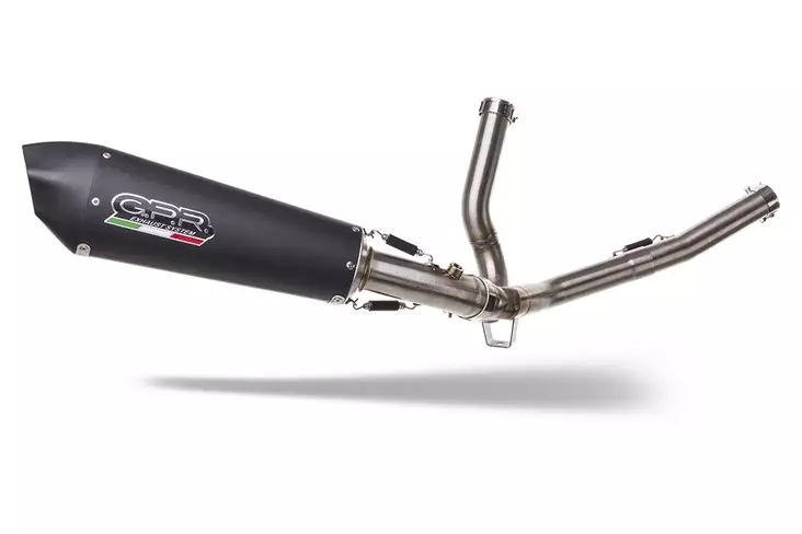 GPR SuzukiV-Strom 650 2021/2024 e5 GP EVO4 BLACK TITANIUM MFS - Duell MP varaosat ja tarvikkeet - 108411 - 1