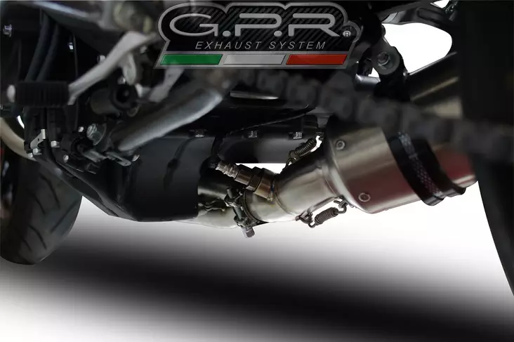 GPR Yamaha Mt-09 Tracer Fj-09 Tr 2017/20 e4 EC-Approv. full line exhaust catali - Duell MP varaosat ja tarvikkeet - 109741 - 1