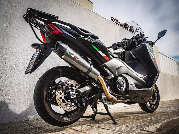 GPR Yamaha T-Max 530 2017/19 e4 EC-Approv. full line exhaust catalized GP Evo4 - Duell MP varaosat ja tarvikkeet - 104661 - 1