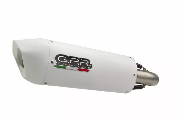 GPR Yamaha Yzf 1000 R1 2009/14 Pair EC-Approv. slip-on exhaust Albus Ceramic - Duell MP varaosat ja tarvikkeet - 105251 - 1