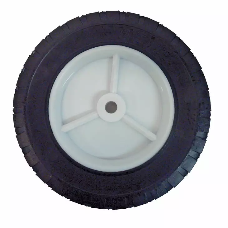 Greentek Pyörä 7" x 1.50" Yleismalli Muovi 1/2" akselille - Duell pienkoneiden varaosat ja tarvikkeet - 74051 - 1
