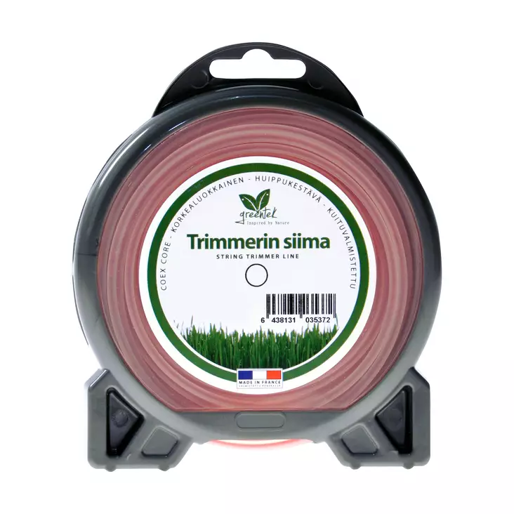 Greentek Trimmerin siima Coex Core Pyöreä Ø 3.0mm x 15m (Duoline) - Duell pienkoneiden varaosat ja tarvikkeet - 74071 - 1