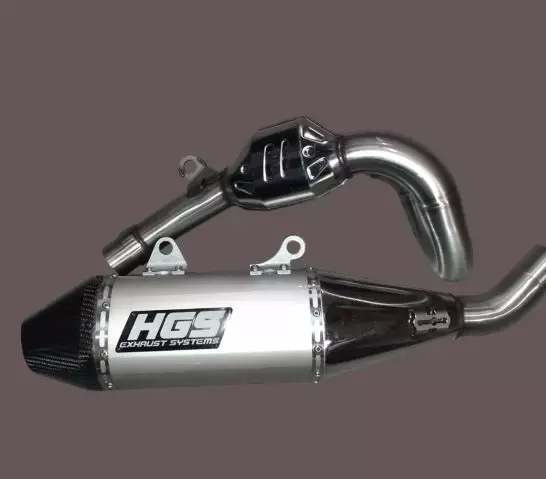 HGS Täysputkisto 4T new design KTM450SX-F FC450 MC450F 23-.. Grey Carbon - Duell MP varaosat ja tarvikkeet - 68131 - 1