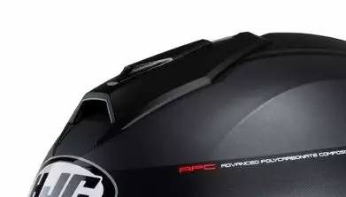 HJC Ilmastointi Top I90 Semi Flat Black - Duell ajovarusteet - 56001 - 1
