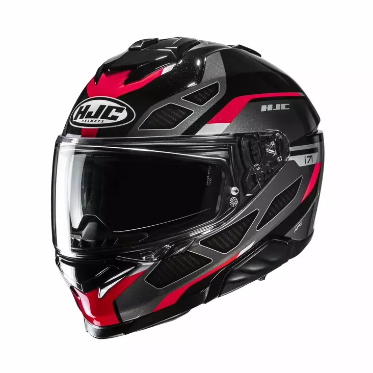 HJC Kypärä i71 Zest Musta/Punainen MC1SF S - Duell ajovarusteet - 55961 - 1